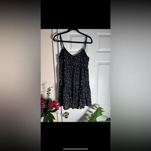 Urban Outfitters Black and White Floral Dress